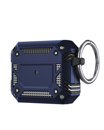 TPU Rugged Shockproof Armor Case - NAVY BLUE for Airpods 4th Gen (Only Ground Shipping)
