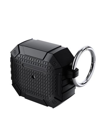 Hard Full Protective Military Design Case - BLACK for Airpods 4th Gen (Only Ground Shipping)
