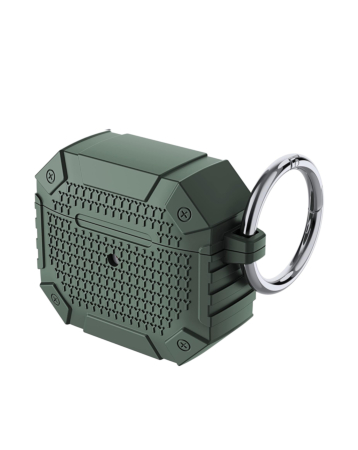 Hard Full Protective Military Design Case - GREEN for Airpods 4th Gen (Only Ground Shipping)
