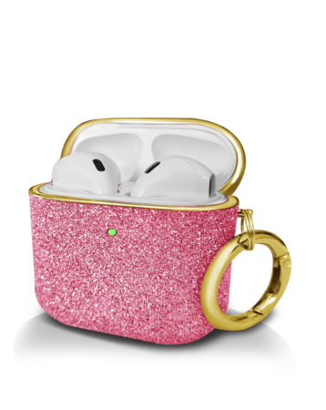 New Stone Design Case - PINK for Airpods (4th Gen) (Only Ground Shipping)