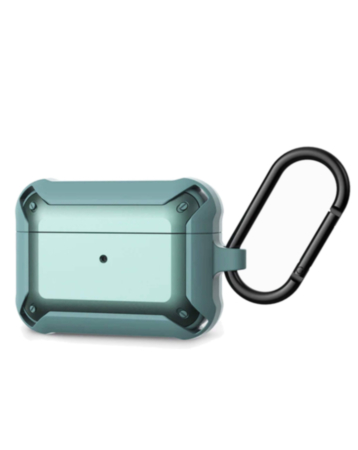 AirPods Pro (1st / 2nd Gen) ShockProof TPU+PC Case - TEAL (Only Ground Shipping)