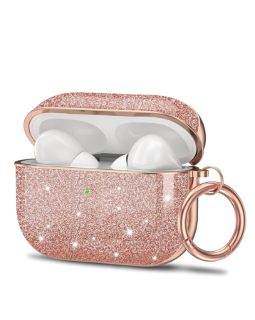 New Stone Design Case - CHAMPANG GOLD for AirPods Pro (1st / 2nd Gen) / Airpods 4th Gen (Only Ground Shipping)