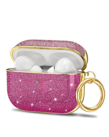 New Stone Design Case - PURPLE for AirPods Pro (1st / 2nd Gen) / Airpods 4th Gen (Only Ground Shipping)