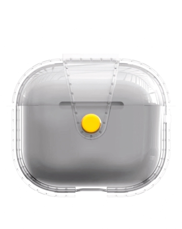 Soft Silicone Transparent Case - BLACK for Airpods Pro 3rd Gen (Only Ground Shipping)