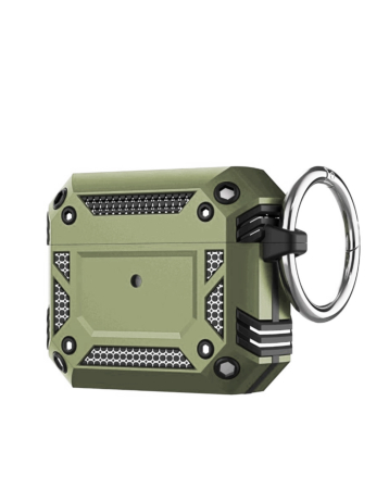 Rugged Shockproof Armor Case - GREEN for AirPods Pro 3 (Only Ground Shipping)