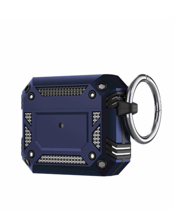 Rugged Shockproof Armor Case - NAVY BLUE for AirPods Pro 3 (Only Ground Shipping)