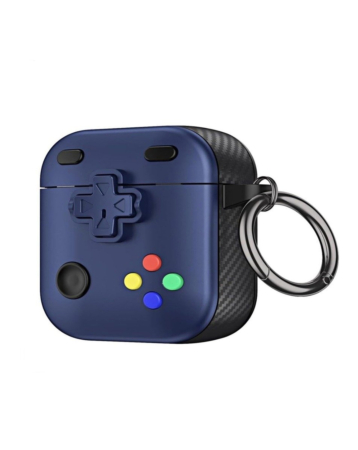 AirPods Pro (3rd Gen)  Game Console Design TPU Case -DARK BLUE (Only Ground Shipping)