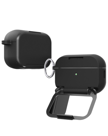 Creative Makeup Mirror Stand Holder Case  - BLACK for AirPods Pro 3 (Only Ground Shipping)