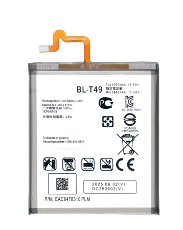 Replacement Battery For LG K51S / K92 5G / K61 / K41S (BL-T49) (Only Ground Shipping)