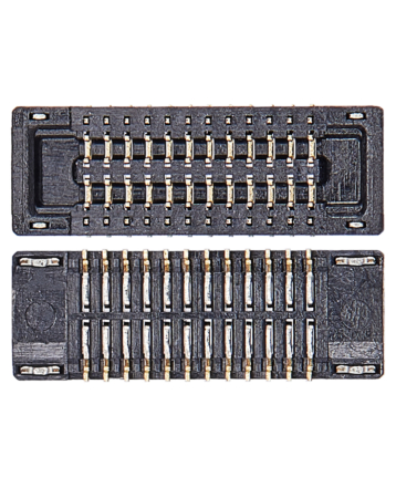 Front Camera &  Ultrawide Camera FPC Connector (Female) for Boost Mobile Celero 5G (2021) (24 Pin) (10 Pack)
