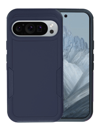 Dual Layers Shockproof Strong Case for Google Pixel 10 / 10 Pro - (BLUE) (Only Ground Shipping)