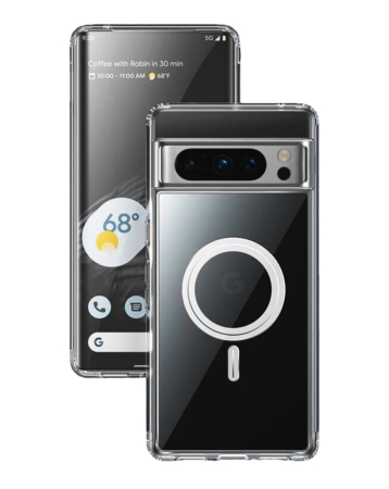 Google Pixel 8A Wireless Charging Soft Clear Case (Full Bottom Close) (Only Ground Shipping)