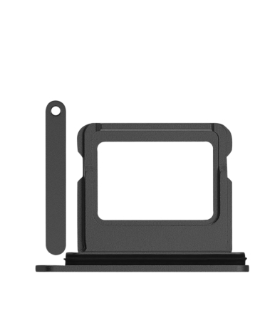 Single Sim Card Tray for iPhone 17 (BLACK)