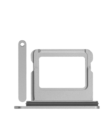 Single Sim Card Tray for iPhone 17 (WHITE)