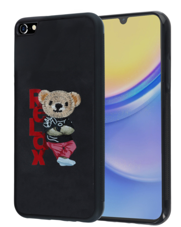 Cute Animal Design Case - RELAX BEAR for iPhone 7 / 8 (Only Ground Shipping)