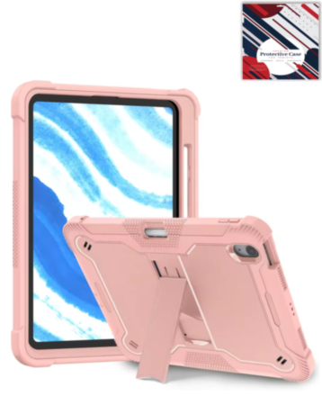 TriShield Tablet Case with Kickstand (PINK) for iPad 10 2022 (10.9") / iPad 11 (A16) (Only Ground Shipping)