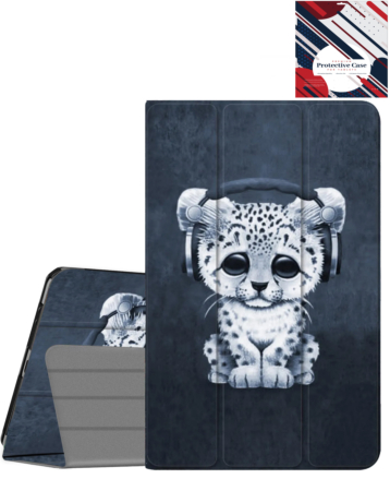 Old Style Notebook Design Case - L14 for iPad Air 11 2024 / 10 2022 (10.9") / Air 4 / Air 5 / Pro 11 (1st / 2nd / 3rd / 4th) (Only Ground Shipping)