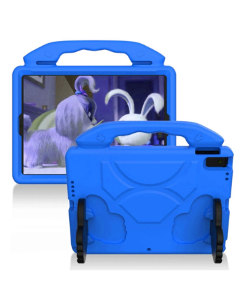 Hand - Held Stand Kids Case - BLUE for iPad Air 11 2024 / iPad10 2022 (10.9") (Only Ground Shipping)