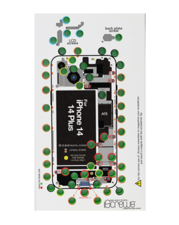 Purchase the DottorPod iScrews organizer and screw holder tray for the iPhone 14 or 14 Plus.
