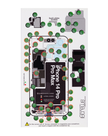 Stock up on the DottorPod iScrews Organizer and Screws Holder Tray for iPhone 14 Pro and 14 Pro Max.
