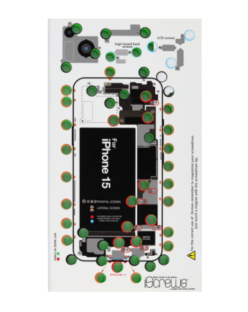 Stock up on the DottorPod iScrews organizer and screw holder tray for iPhone 15.