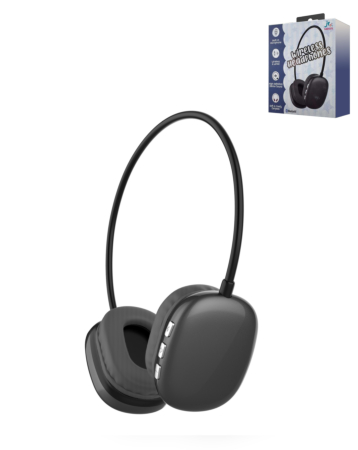 Wireless & Wired Kids Headphone - BLACK (Only Ground Shipping)