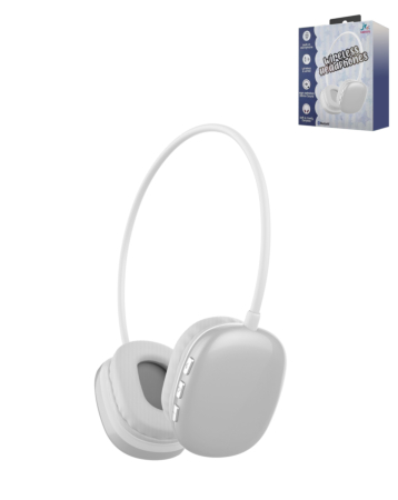 Wireless & Wired Kids Headphone - WHITE (Only Ground Shipping)