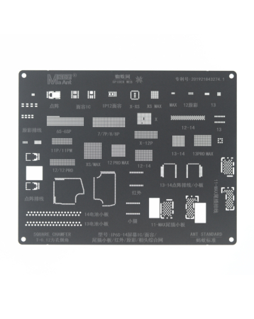 MaAnt IC / Face / Tail Plug-in Small Board / Infrared Original Color for iPhone 6 to 14 PM (Not Returnable)