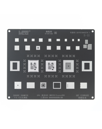 Order the MaAnt BGA reballing stencils for the Galaxy S20.