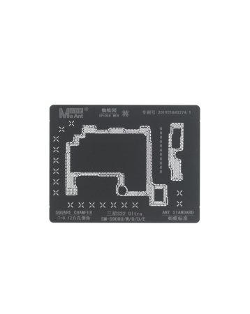 MaAnt BGA Reballing Stencils For Galaxy S22 Ultra