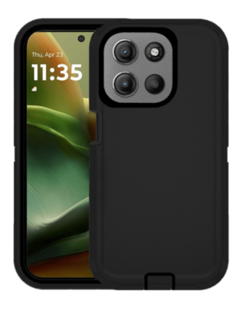 Heavy Duty Case (BLACK) for Moto Edge (2026) (Only Ground Shipping)