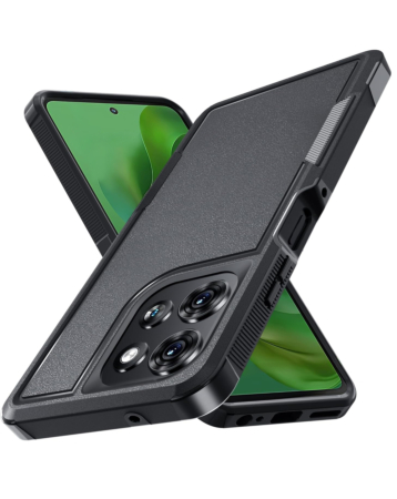 Dual Layers Shockproof Strong Case - BLACK for Moto G Power 5G (2025 / 2026) / G Play 5G (2025) (Only Ground Shipping)