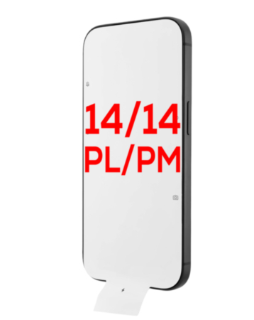 Retail Screen Packing Film (100 Pack) for iPhone 14 Plus / 14 Pro Max (Only Ground Shipping)