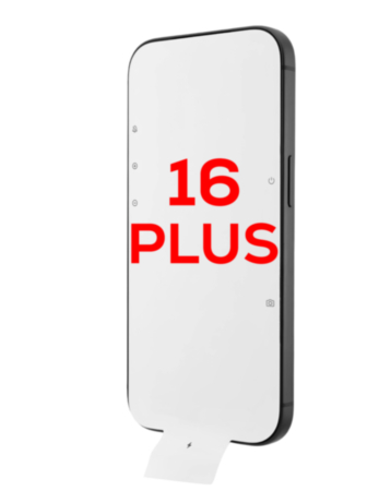 Retail Screen Packing Film (100 Pack) for iPhone 16 Plus (Only Ground Shipping)