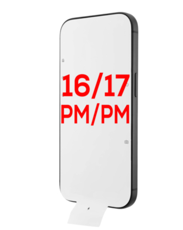 Retail Screen Packing Film (100 Pack) for iPhone 16 Pro Max / 17 Pro Max (Only Ground Shipping)