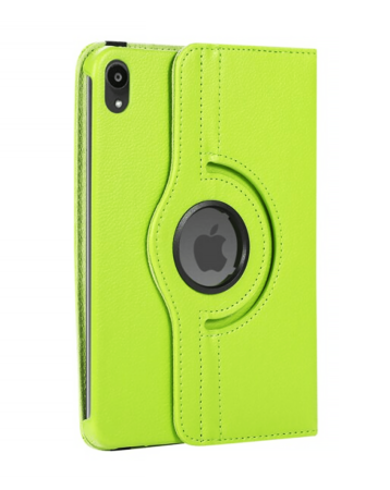 360 Degree Rotating Swivel Stand Case - GREEN for iPad Mini 6 / 7 (A17 Pro) (Only Ground Shipping)