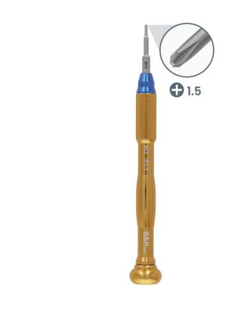 B&R High Precision Ferromagnetic Screwdriver / Phillips +1.5 (Not Returnable)
