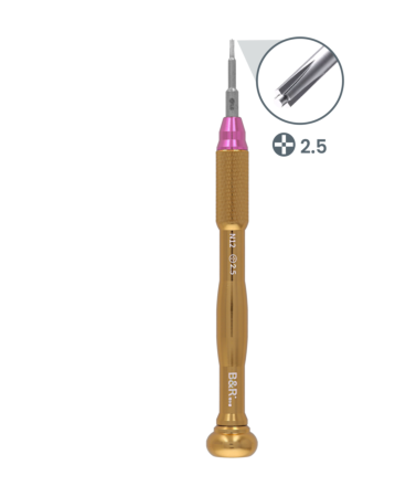B&R High Precision Ferromagnetic Screwdriver / Convex Cross 2.5 (Not Returnable)