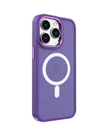 New Magnetic Wireless Charging Case - PURPLE for iPhone 12 / 12 Pro (Only Ground Shipping)