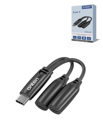 Onten USB C Splitter (with Chip) (Only Ground Shipping)