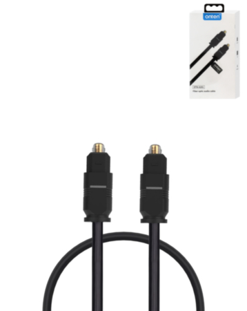 Onten Toslink Audio Cable S/PDlF Protocol (Supports Dolby AC3 and DTS) (3ft) (Only Ground Shipping)