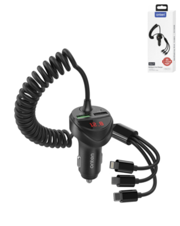Onten Multi Car Charger for UBER / LYFT Drivers (18W) (Only Ground Shipping)