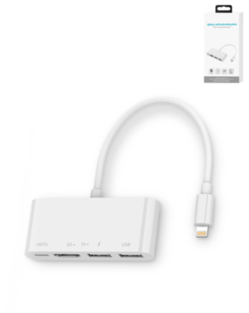 Onten 4in1 USB-C Expander for (HDMI + USB 3.0 + TF / SD + PD 3.0) (Only Ground Shipping)