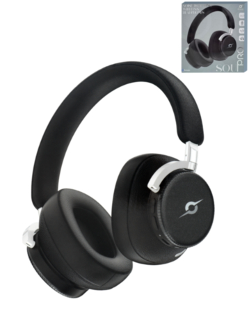 SOUL Pro Premium Noise-Isolating Wireless Headphones (BLACK) (Only Ground Shipping)