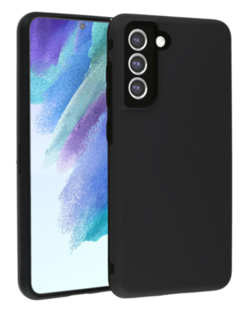 Full Cover New Design Silicone Case - BLACK for Galaxy S21 (Only Ground Shipping)