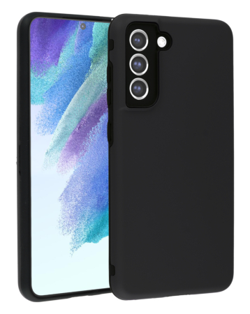 Full Cover New Design Silicone Case - BLACK for Galaxy S21 Plus (Only Ground Shipping)