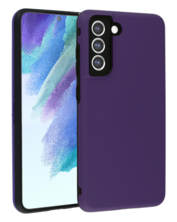Full Cover New Design Silicone Case - PURPLE for Galaxy S21 Plus (Only Ground Shipping)