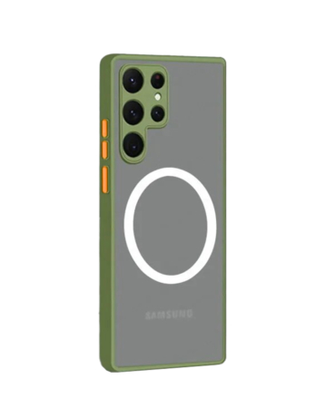 Galaxy S24 Wireless Charging Protector Matte Case - ARMY GREEN (Only Ground Shipping)