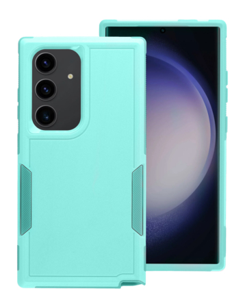 Galaxy S24 / S25 Layers Shockproof Strong Case - TEAL (Only Ground Shipping)