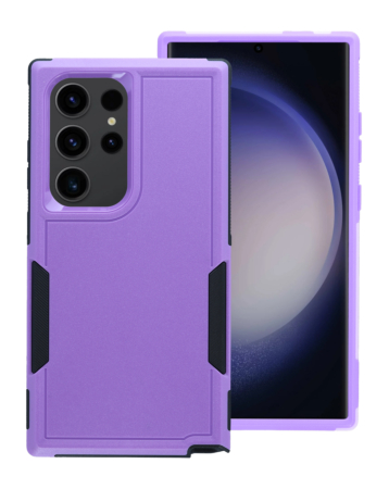 Galaxy S24 Ultra Layers Shockproof Strong Case - PURPLE (Only Ground Shipping)